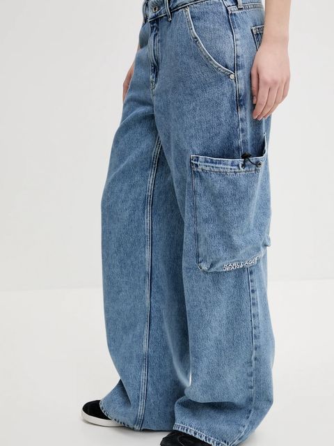 Karl Lagerfeld Jeans jeansy damskie high waist A2W10043 - zdjęcie produktu nr 2