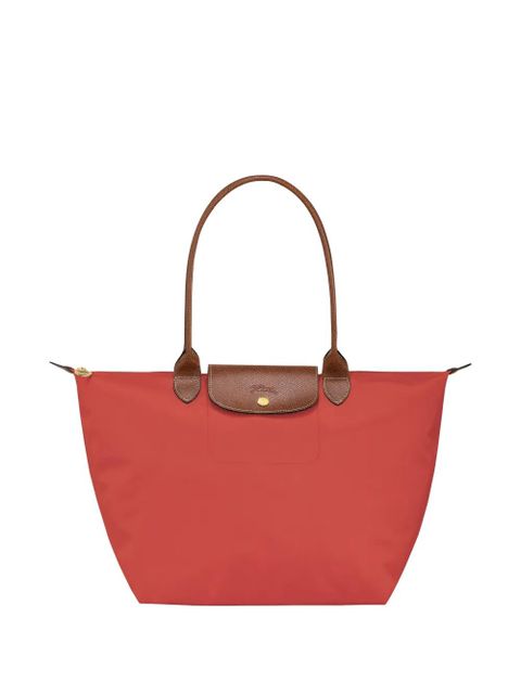 Longchamp large Le Pliage tote bag - Red - zdjęcie produktu nr 2