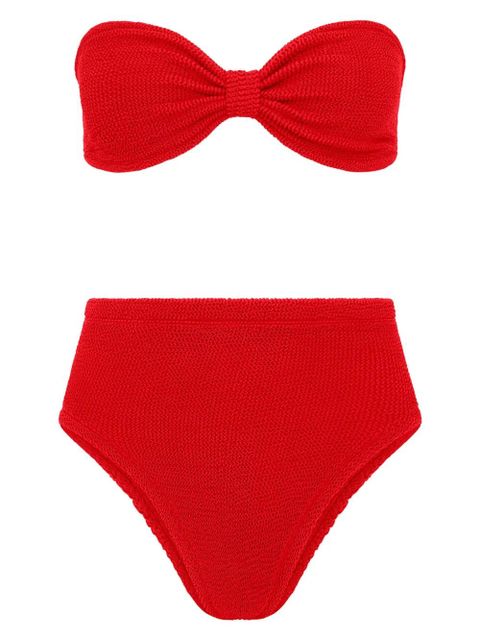 Hunza G Ruby stretch-design bikini set - Red - zdjęcie produktu nr 1