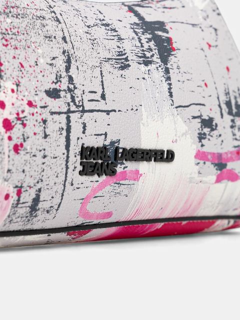 Karl Lagerfeld Jeans torebka kolor różowy B1W30151