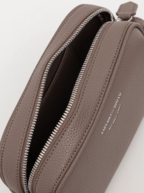 Emporio Armani torebka kolor brązowy EW000537 AF12036