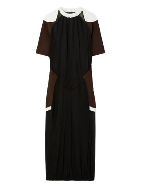 Tory Burch colour-block midi dress - Black - zdjęcie produktu nr 1