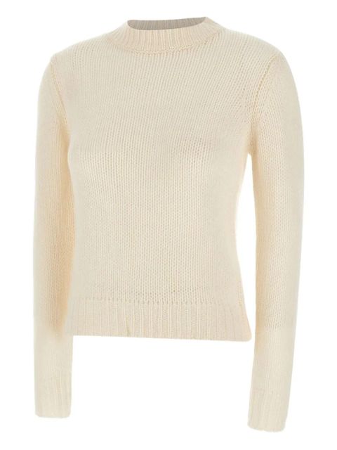 Weekend Max Mara ribbed cashmere sweater - Neutrals