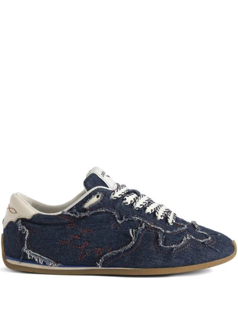 Zadig&Voltaire Dance frayed sneakers - Blue - zdjęcie produktu nr 1
