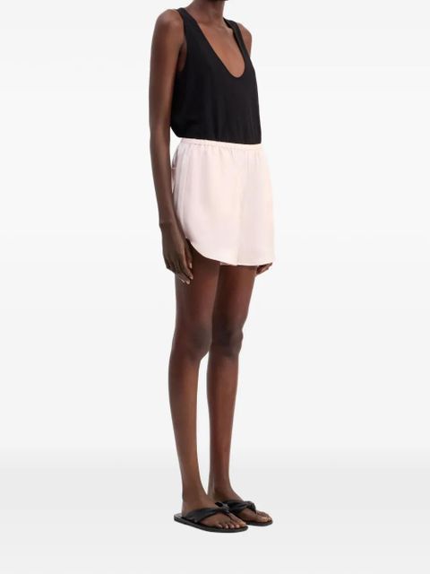 LouLou de Saison elastic-waist shorts - Pink