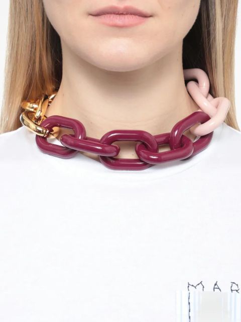 Marni chain-link necklace - Gold - zdjęcie produktu nr 2