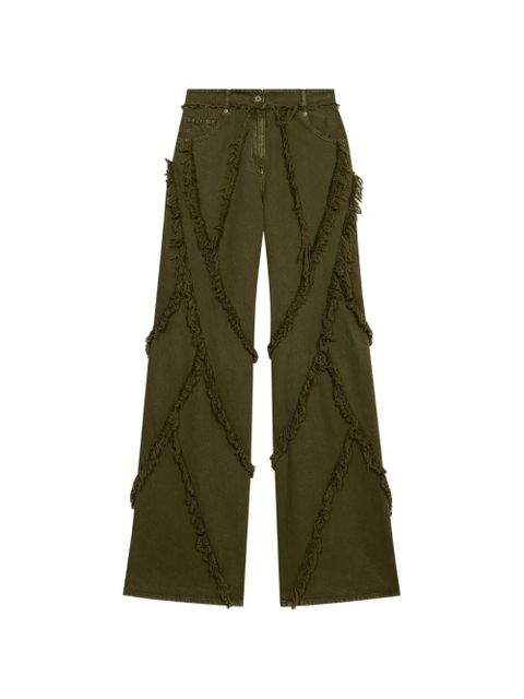 Blumarine frayed jeans - Green - zdjęcie produktu nr 1