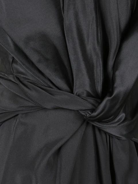 Victoria Beckham asymmetric midi dress - Black - zdjęcie produktu nr 2