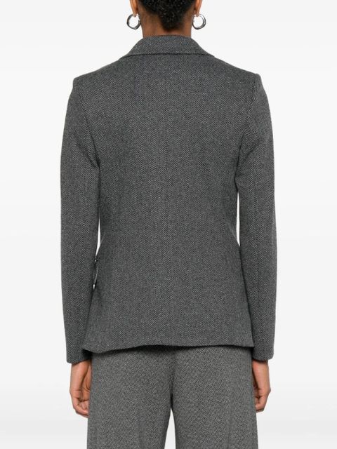 Weekend Max Mara notched button-fastening jacket - Grey - zdjęcie produktu nr 2
