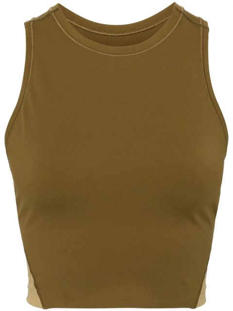 On Running Movement panelled crop top - Brown - zdjęcie produktu nr 1