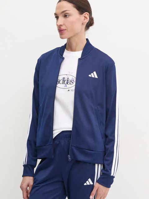 adidas dres 3-Stripes damski kolor granatowy JD5435