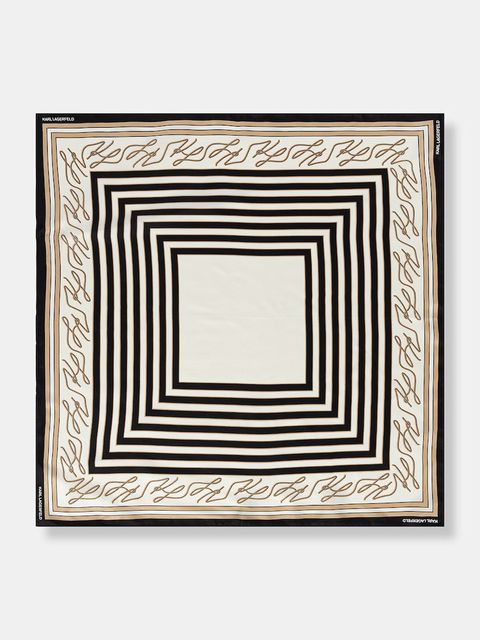 Karl Lagerfeld apaszka damska jedwabna K/AUTOGRAPH - zdjęcie produktu nr 2