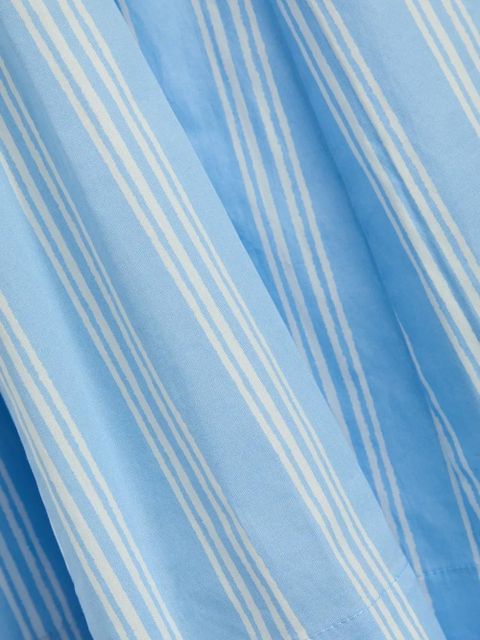 STAUD Wells striped mini dress - Blue - zdjęcie produktu nr 2