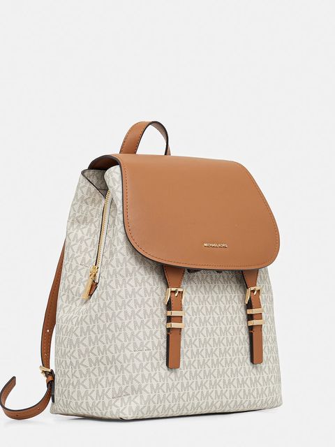 MICHAEL Michael Kors plecak QUINN damski kolor beżowy mały wzorzysty 30T5GQNB2B - zdjęcie produktu nr 2