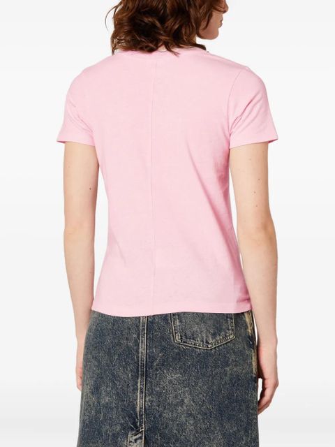 American Vintage Gamipy crew-neck T-shirt - Pink