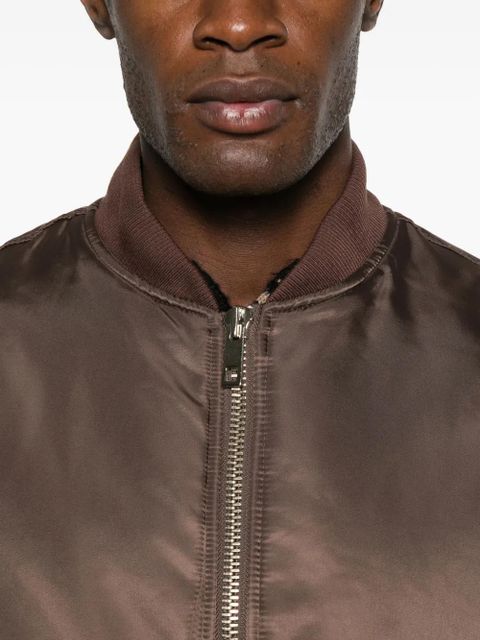 The Frankie Shop Astra bomber jacket - Brown
