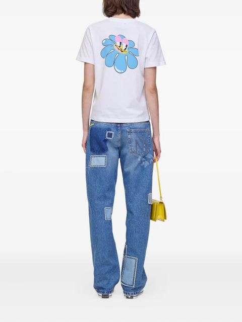 Marc Jacobs Daisy flower-detail T-shirt - White