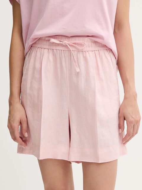 United Colors of Benetton szorty lniane - zdjęcie produktu nr 1