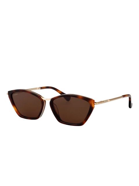 Max Mara Eyewear Miller 7 cat-eye sunglasses - Brown - zdjęcie produktu nr 2