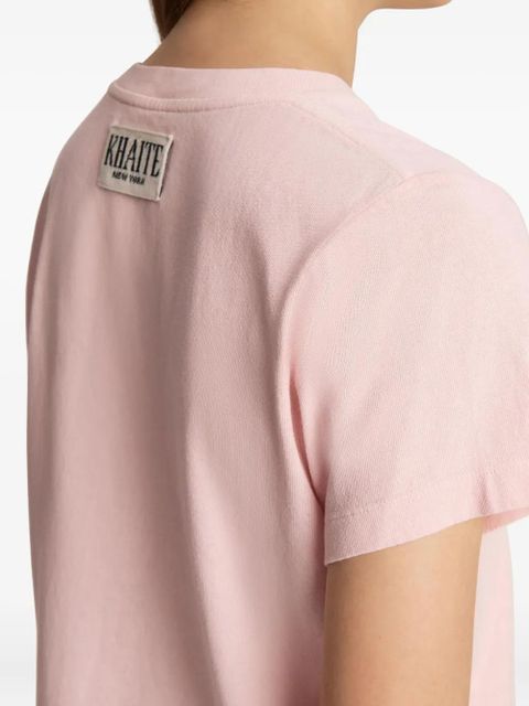 KHAITE Emmylou T-shirt - Pink - zdjęcie produktu nr 2