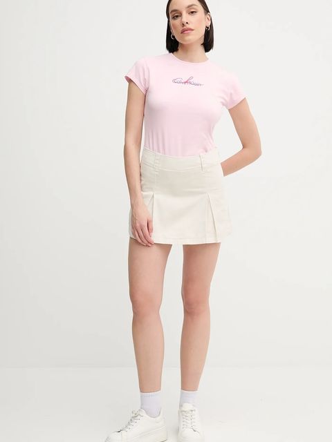 Calvin Klein Jeans spódnicospodnie bawełniane - zdjęcie produktu nr 1