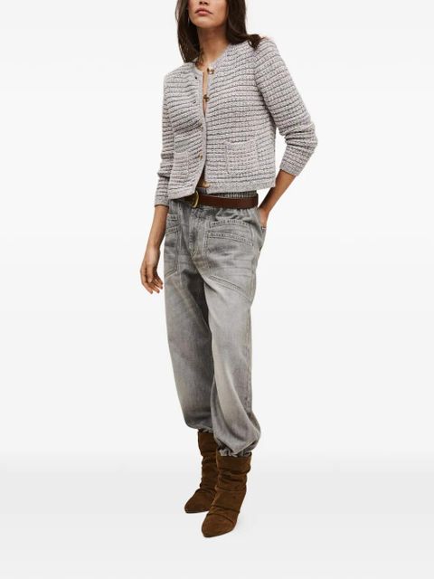 Ba&Sh Guspa buttoned jacket - Grey - zdjęcie produktu nr 2