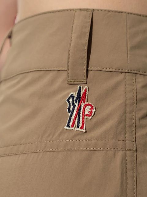 Moncler Grenoble Day-Namic logo-patch cargo pants - Brown