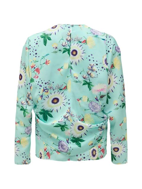 Rabanne floral blouse - Green - zdjęcie produktu nr 2
