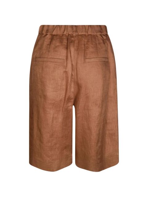 Max Mara pleated shorts - Brown - zdjęcie produktu nr 2