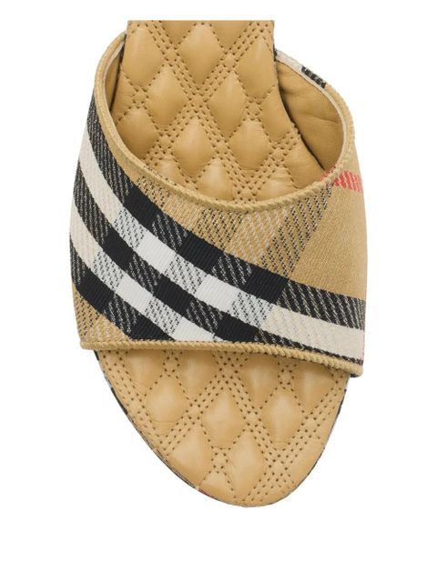 Burberry 45mm Sloane heeled sandals - Neutrals