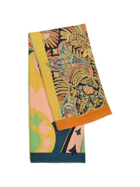ETRO paisley-print scarf - Yellow - zdjęcie produktu nr 1