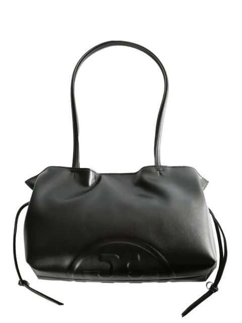 Tory Burch embossed drawstring tote bag - Black - zdjęcie produktu nr 1