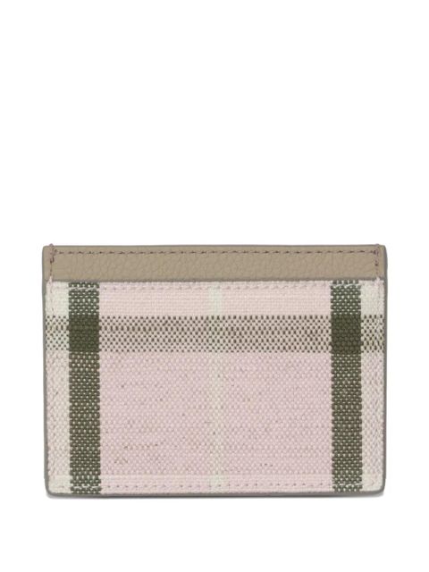 Burberry Bloomsbury zip wallet & cardcase​ - Neutrals