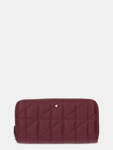 Geox portfel skórzany damski kolor bordowy D45K3C 00046 - zdjęcie produktu nr 1