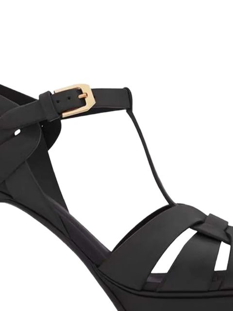 Saint Laurent 105mm Tribute heeled sandals - Black - zdjęcie produktu nr 2