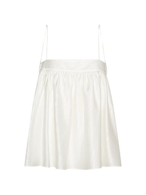 ROTATE BIRGER CHRISTENSEN striped top - White - zdjęcie produktu nr 1