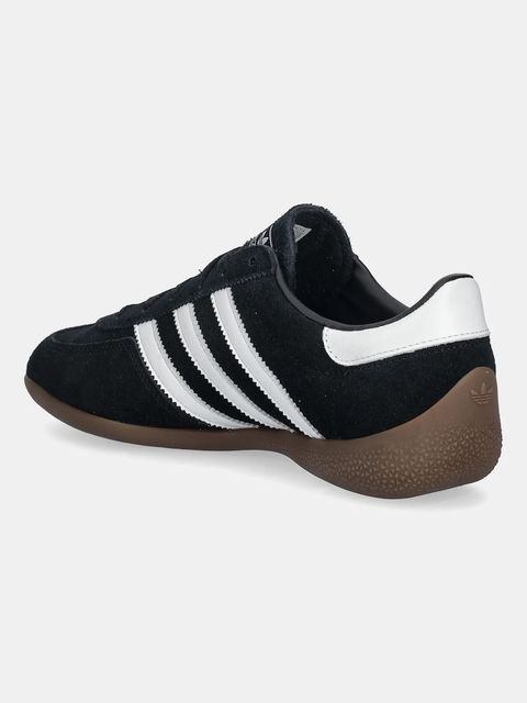 adidas Originals sneakersy zamszowe Handball Spezial Lo Pro damskie kolor czarny KJ3629