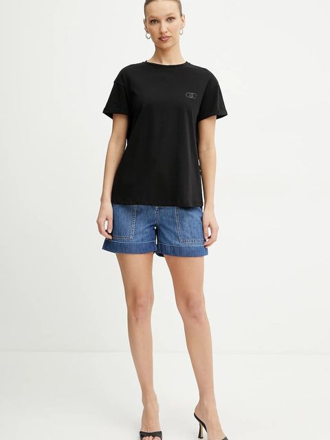 Liu Jo t-shirt bawełniany - zdjęcie produktu nr 2