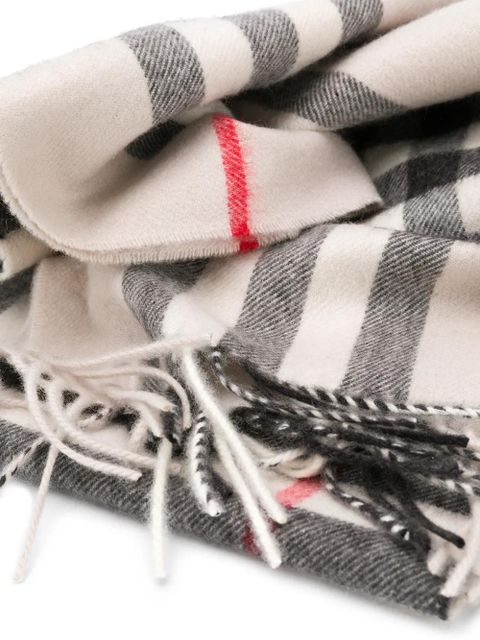 Burberry The Classic Check Cashmere Scarf - Neutrals