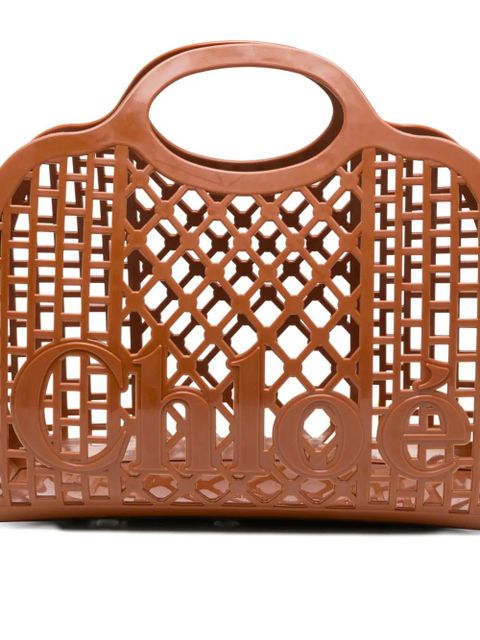Chloé Cage tote bag - Brown