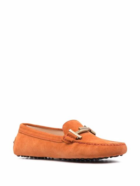 Tod's Gommini horsebit loafers - Orange