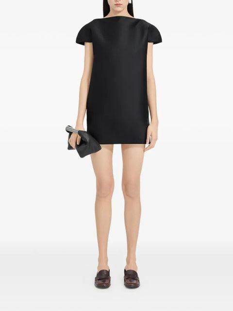 MM6 Maison Margiela cap-sleeve mini dress - Black - zdjęcie produktu nr 2
