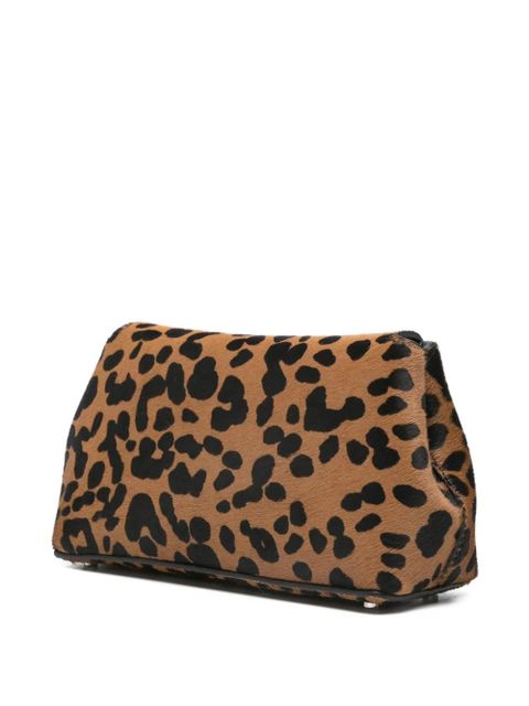 TOTEME leopard-print clutch bag - Brown - zdjęcie produktu nr 2
