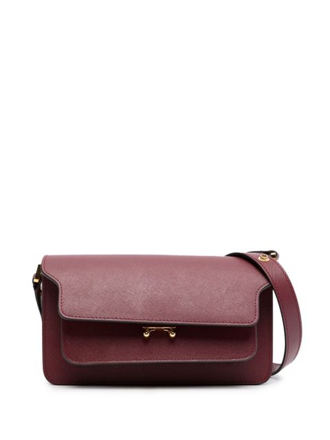 Marni East/West Trunk crossbody bag - Red - zdjęcie produktu nr 1