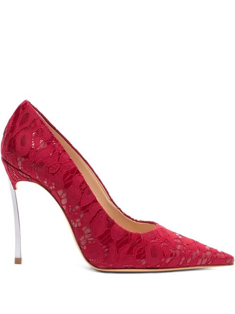 Casadei 100mm Liberty pumps - Red - zdjęcie produktu nr 1