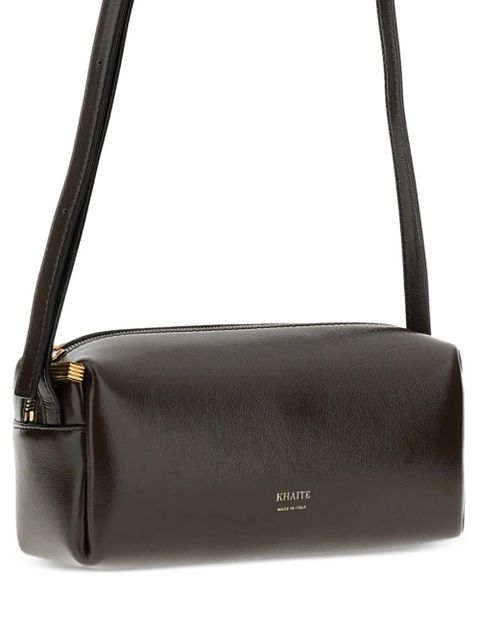 KHAITE mini Kye cross body bag - Brown