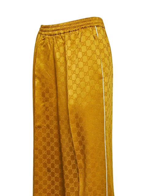 Gucci GG-pattern trousers - Yellow