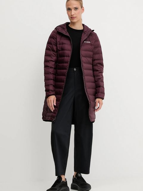 Columbia kurtka sportowa puchowa Lake 22 kolor fioletowy 2088322 - zdjęcie produktu nr 2