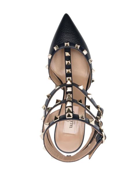 Valentino Garavani Rockstud 65mm leather pumps - Blue