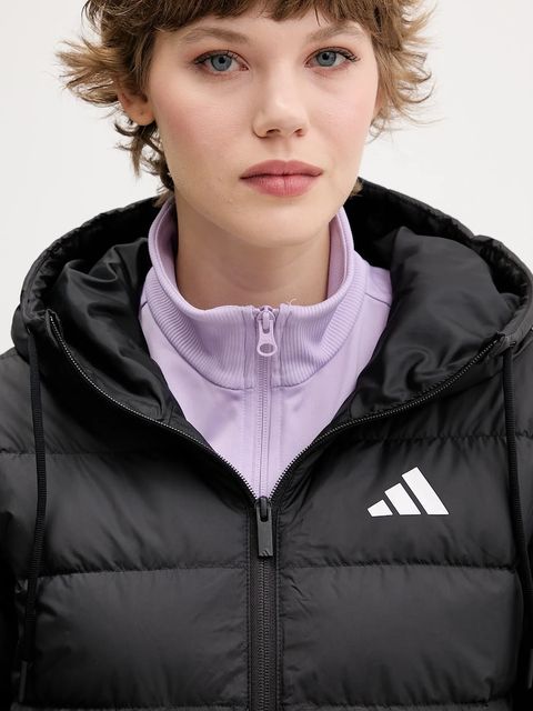 adidas kurtka puchowa Essentials Climawarm kolor czarny przejściowa KC1580